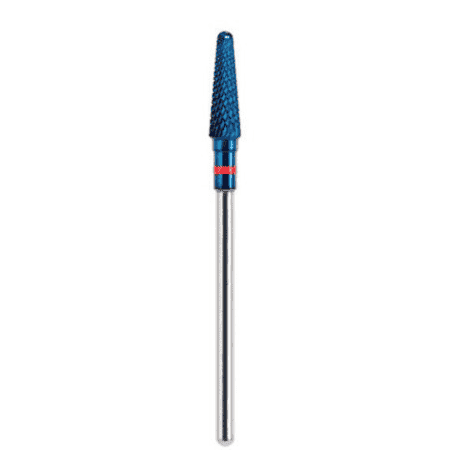 Fresa de carburo de tungsteno para semipermanente, CONO ROJO 040N Neonail